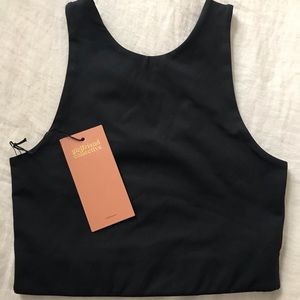 Girlfriend Collective Black Dylan Bra